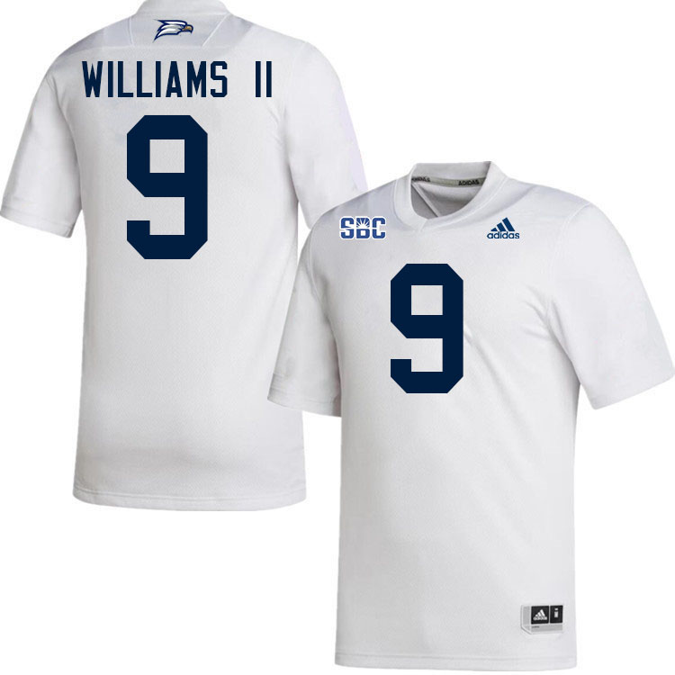 #9 Dexter Williams II Georgia Southern Eagles Jerseys|Apparels Football Stitched-White